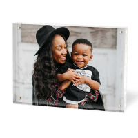 Personalized Frameless Display Heavyweight Crystal-Clear 5*7 Acrylic Photo Block