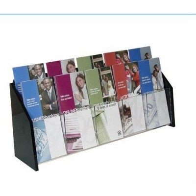 wholesale custom clear wall mount flyer display stand